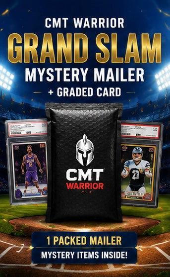 CMT Warrior Grand Slam Mystery Mailer + Graded Card