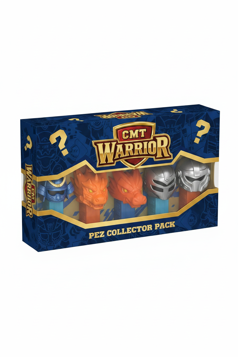 CMT Warrior PEZ Collector Pack