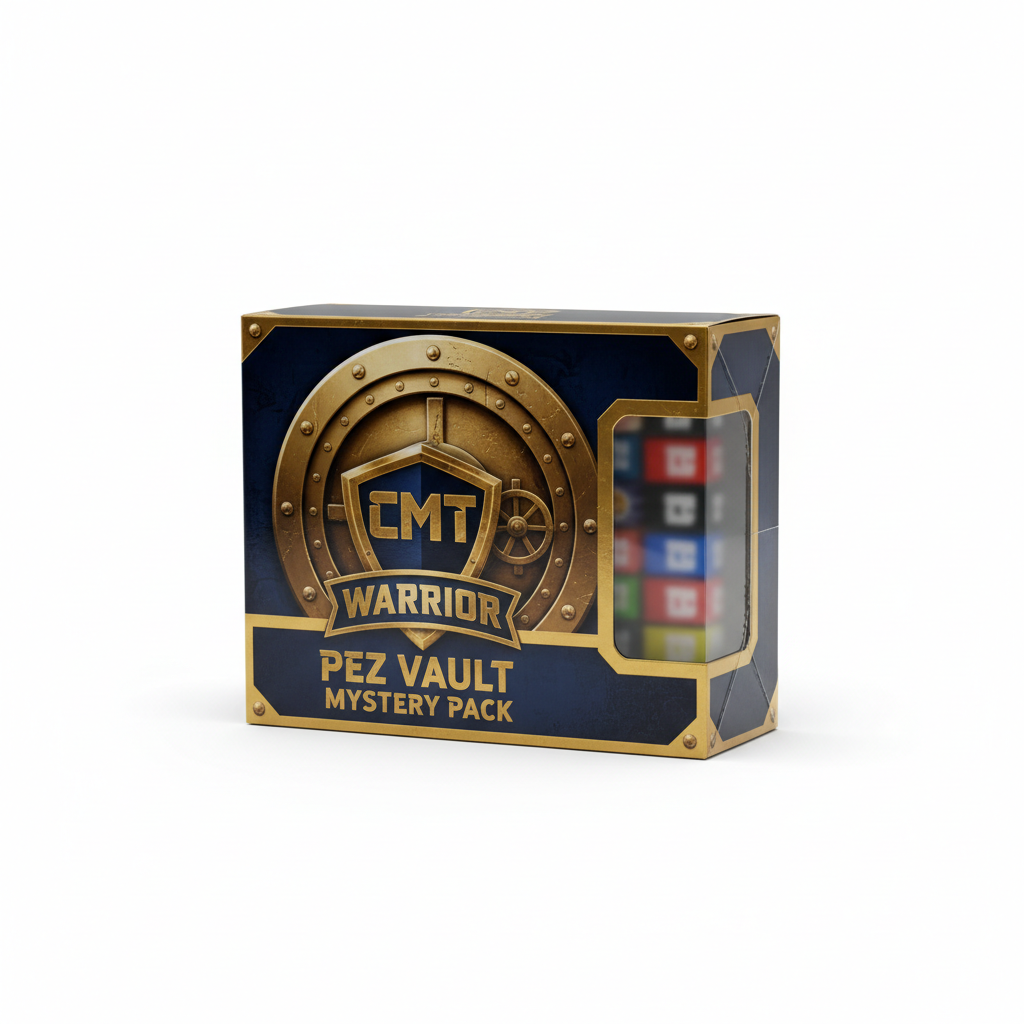 CMT Warrior PEZ Vault Mystery Box