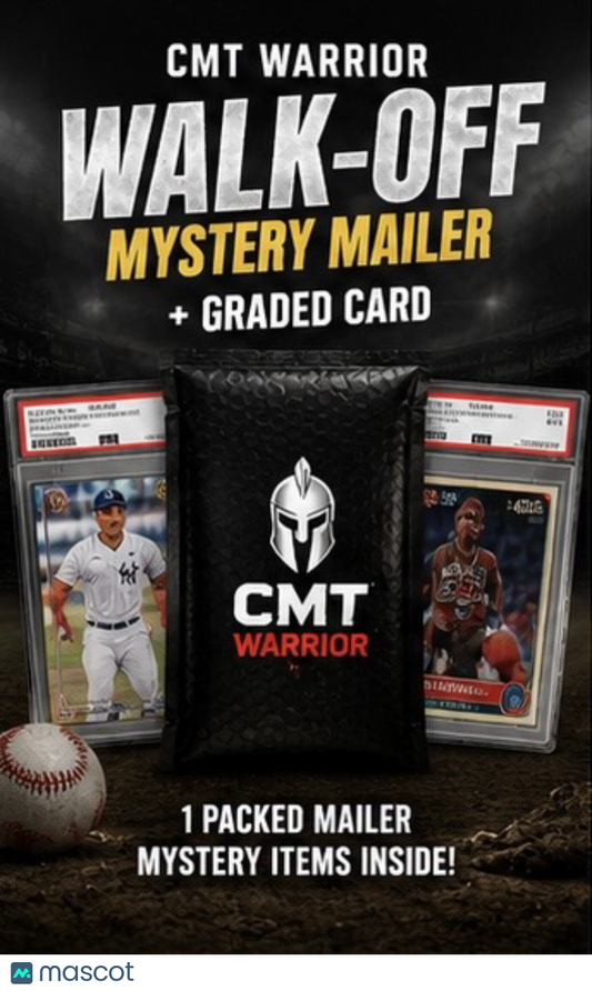 CMT Warrior Walk-Off Mystery Mailer + Graded Card